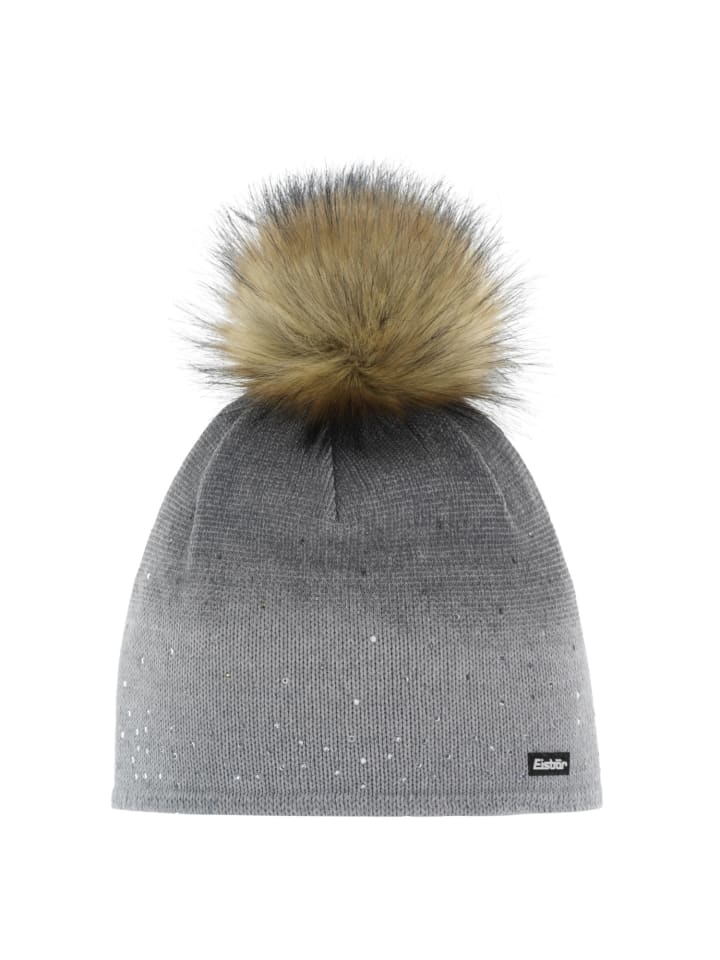 Mütze Tiana Lux Crystal in grau