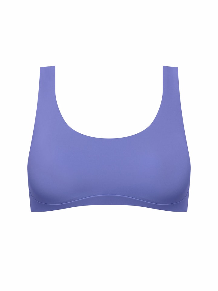 BH mit herausnehmbaren Pads in violet blue