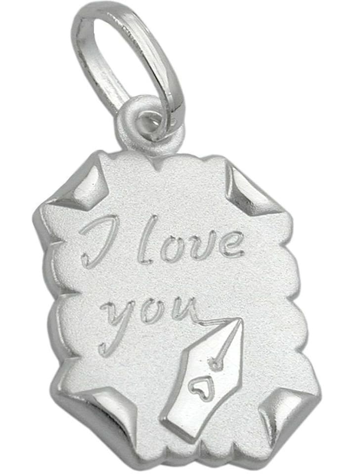 Anhänger 22x15mm Silber 925 in silber