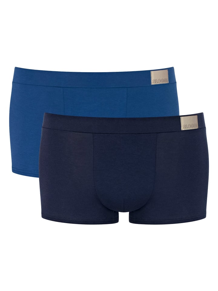 Boxershort 2er Pack in Blau