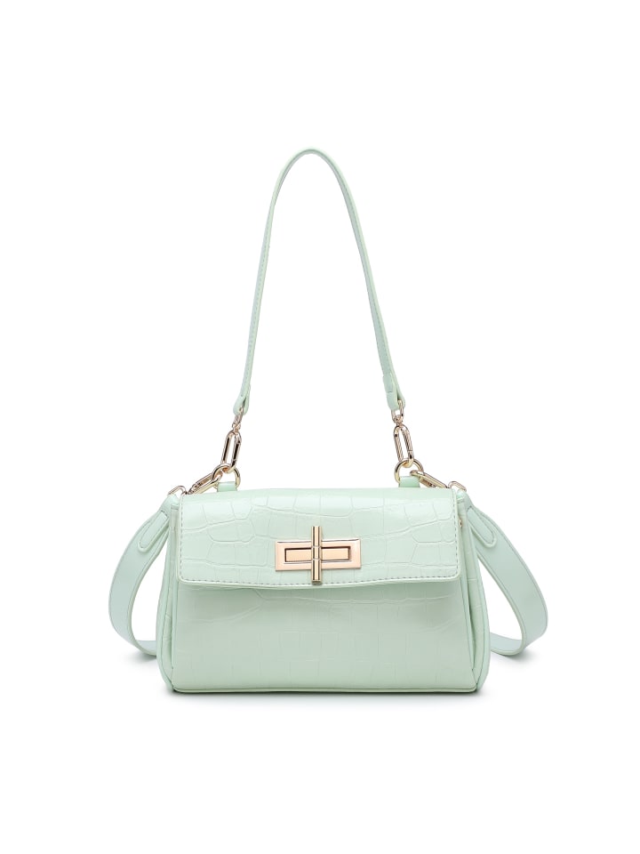 Schultertasche in GREEN