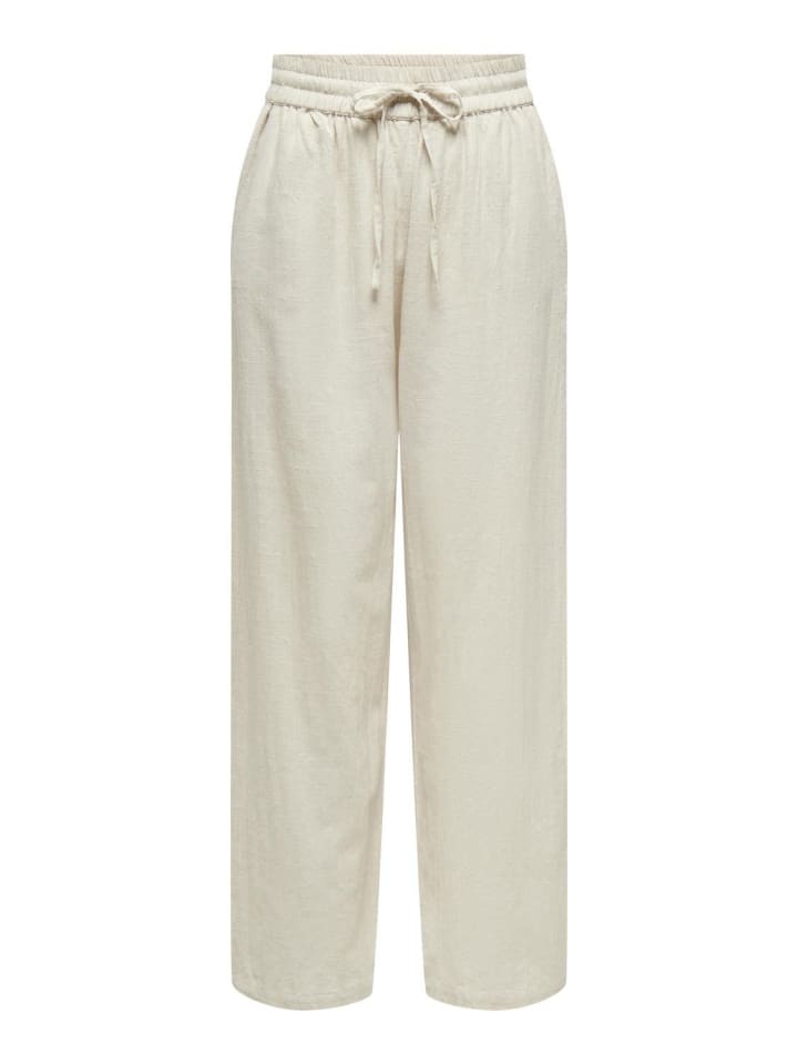 Stoffhose / Chino ONLTIZANA comfort/relaxed in Beige