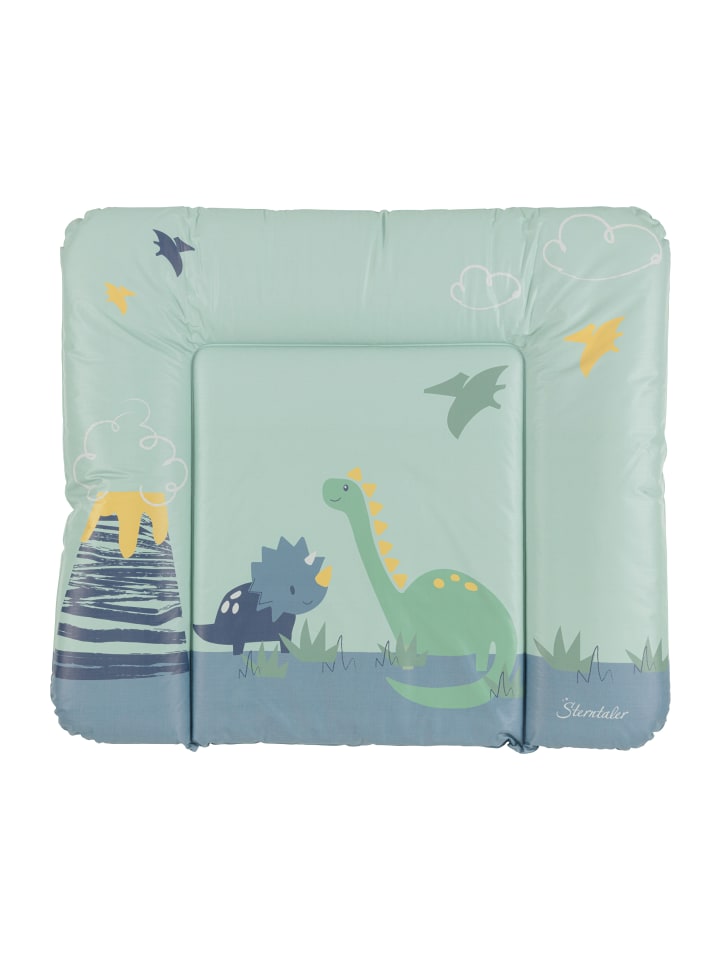 Wickelauflage DINO Rexi in puder green