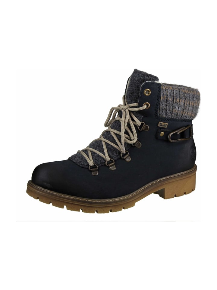 Schnürboots in Blau