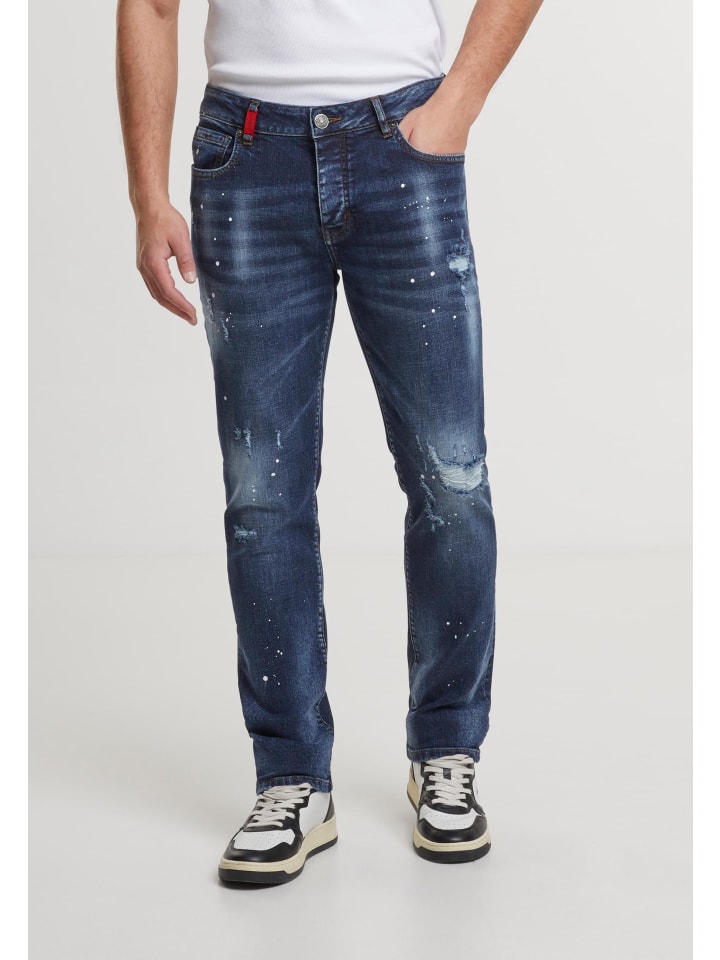 Slim Fit in mid blue