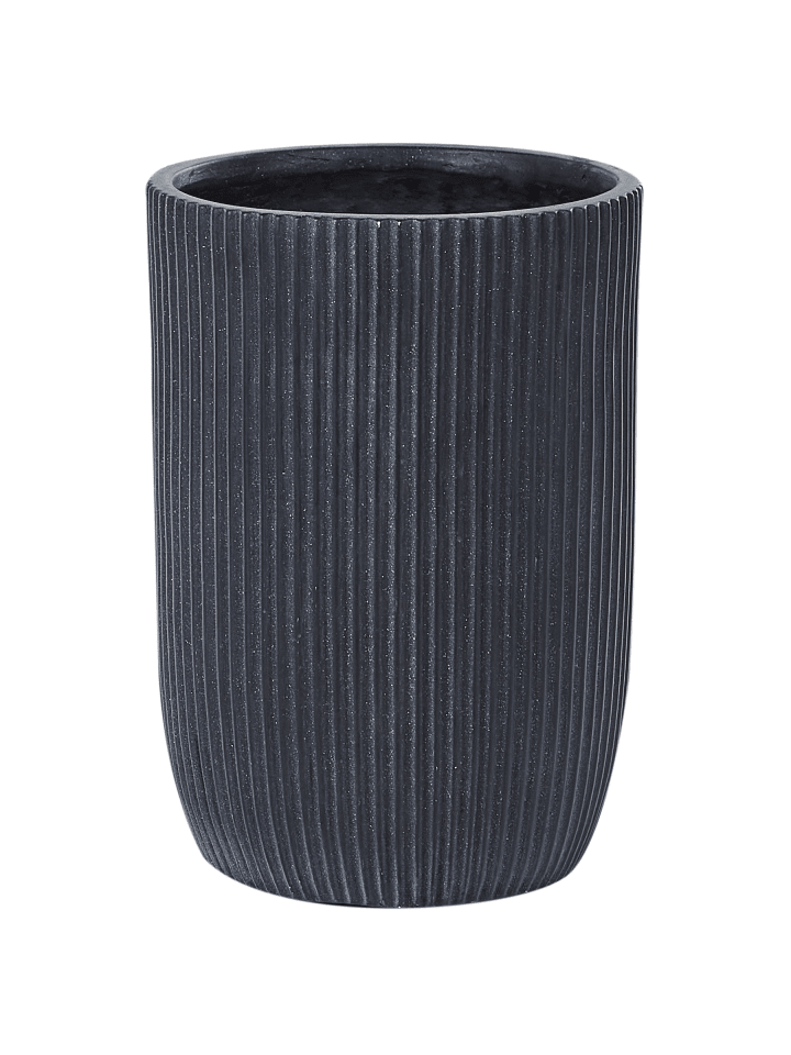 Outdoor Blumentopf EANTIO in Schwarz - (W) 25 x (H) 38 x (L) 25 cm