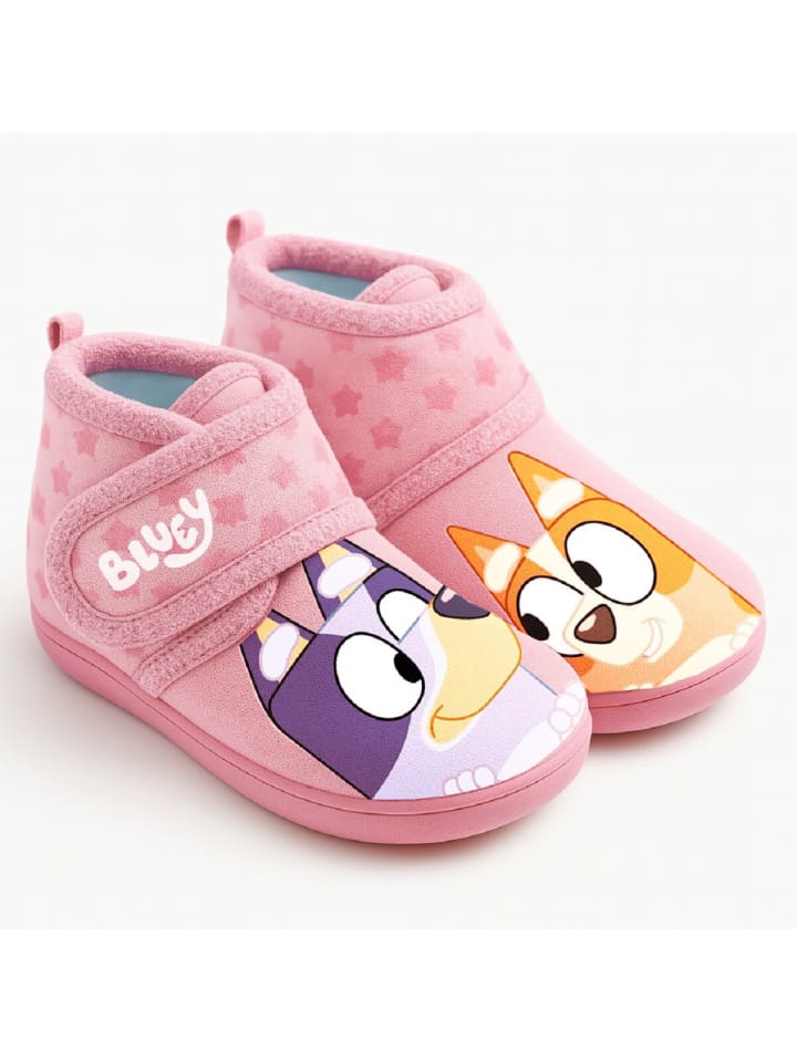 Bluey Pantoffeln Kinder Pantoffeln in Rosa