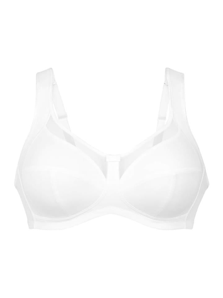 Komfort BH ohne Bügel Clara in Weiß