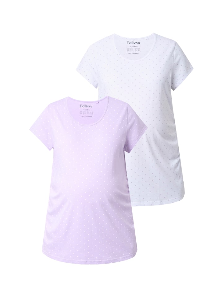 Shirt in zartes lavendel