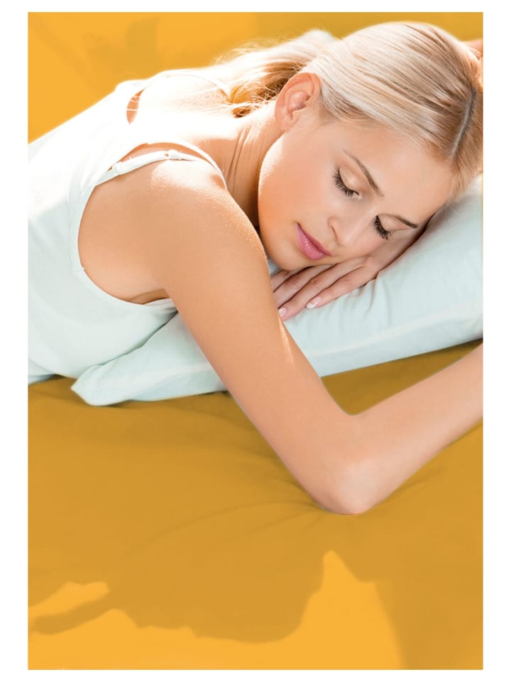 Spannbettlaken BOXSPRING in oro