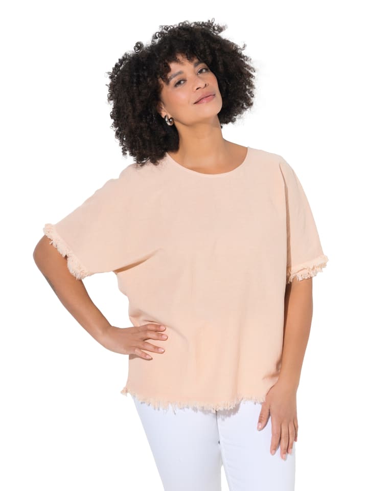 Bluse in leinen