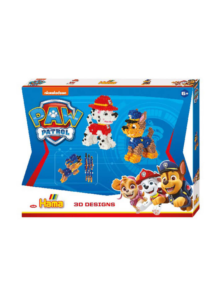 Geschenkpackung Paw Patrol 3D Midi-Bügelperlen - ab 5 Jahren