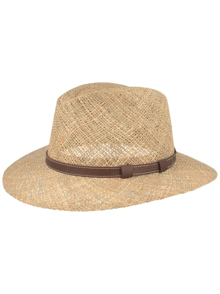 Strohhut in beige