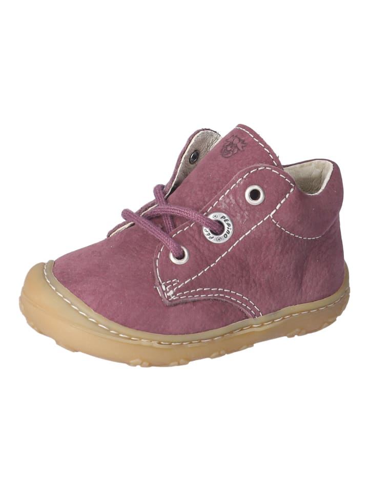 Lauflern Schnürstiefel Kaltfutter in lila