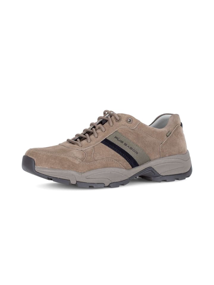 Sneaker low in beige