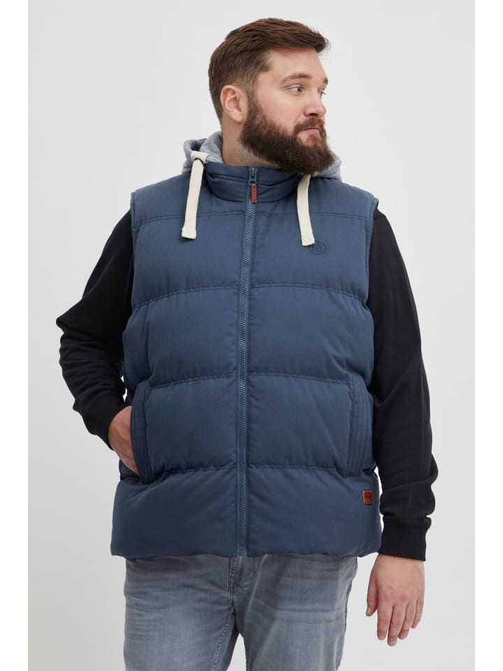Steppweste BHJens Big & Tall in Mittelblau