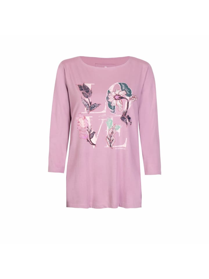 3/4 Shirt für Damen in pink