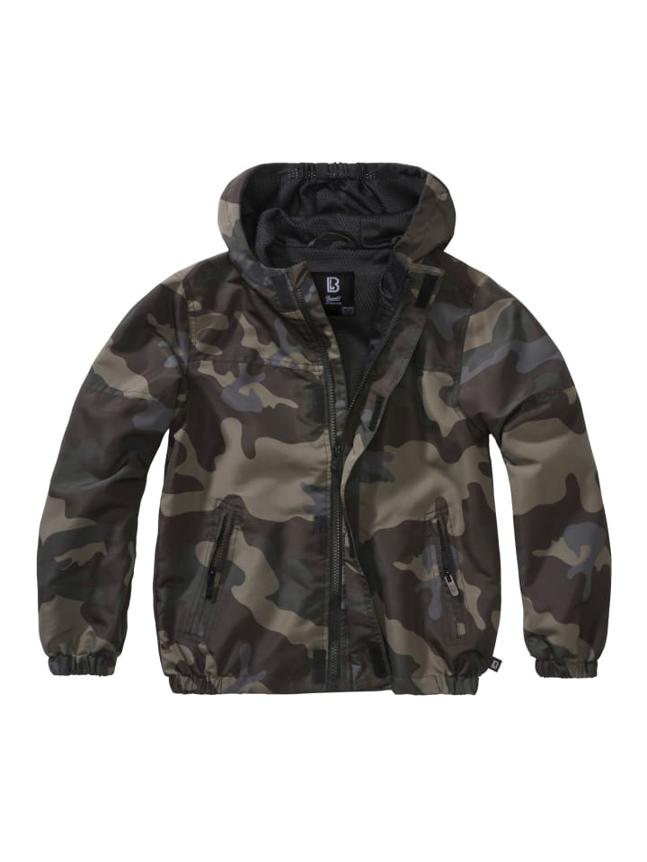 Windbreaker in darkcamo