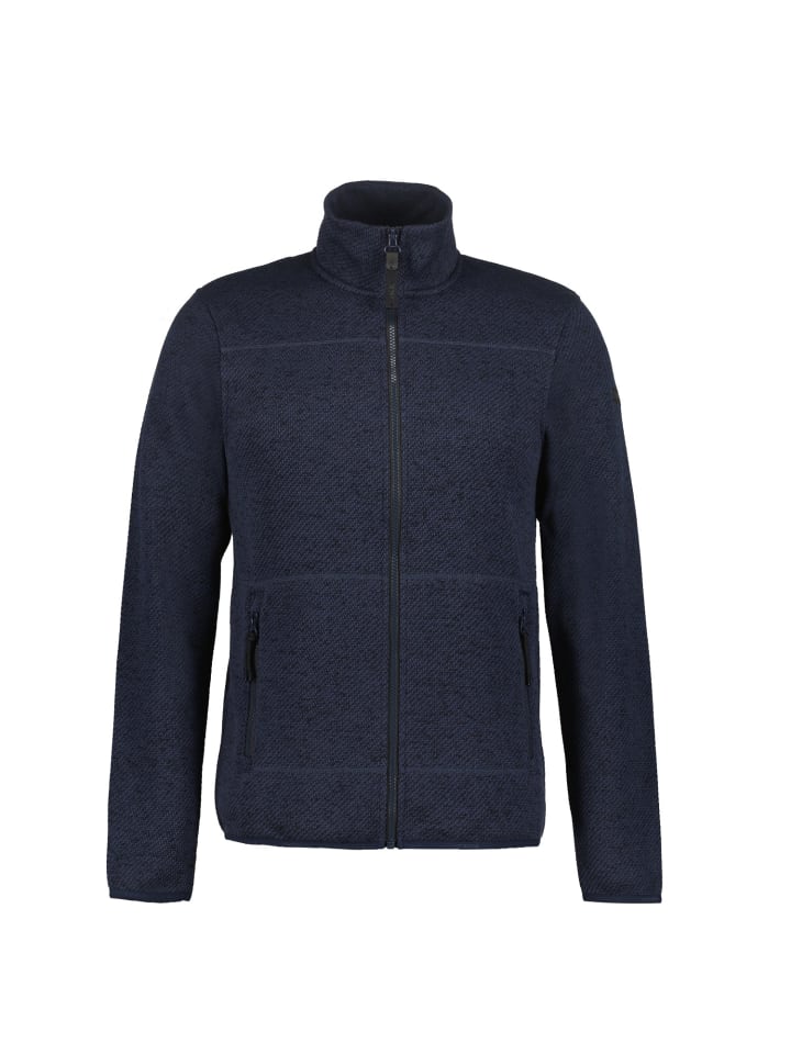 Strickfleecejacke / Midlayer Agen in blau