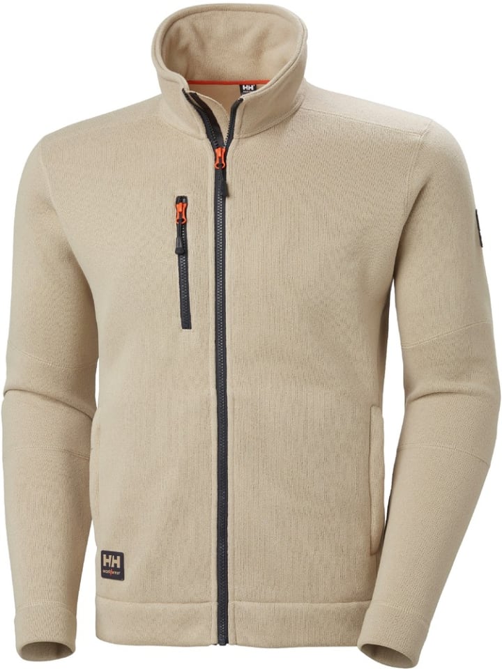 Fleecejacke/Fleecepullover "Kensington Knit Fleece Jacket" in Beige