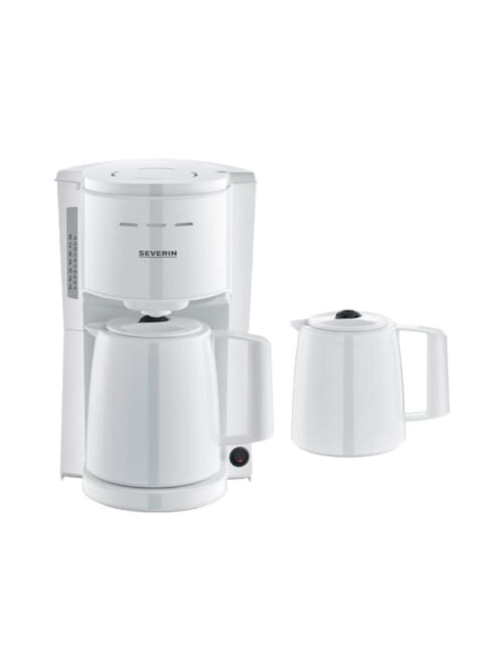 Kaffeemaschine KA9309 Thermo-mit 2. Thermokanne in Silber