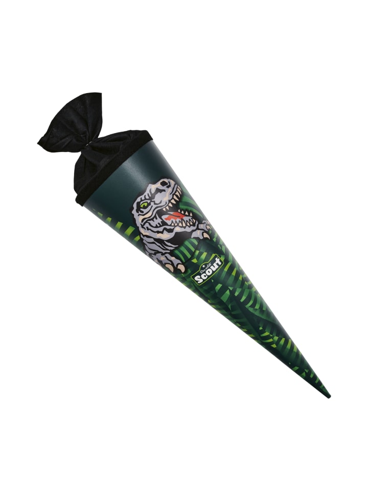 Schultüte 70 Cm, Rund Danger Dino in bunt