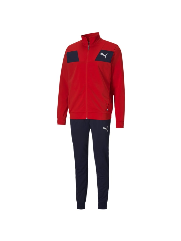 Trainingsanzug Techstripe Tricot Suit in rot