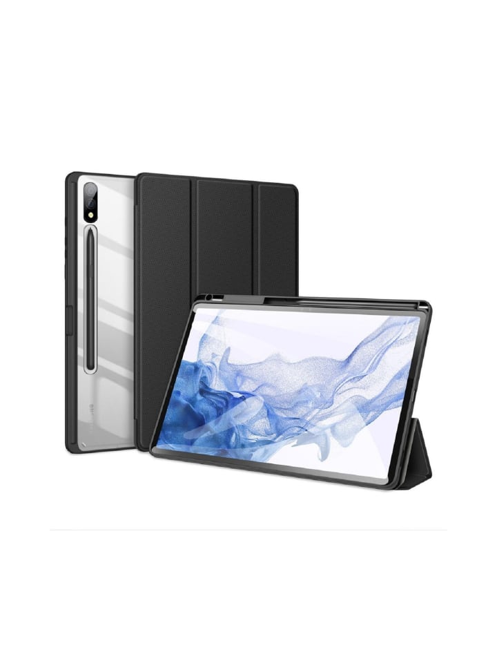 DUX DUCIS Toby - Smart Case Tablethülle mit Stifthalterung in Schwarz