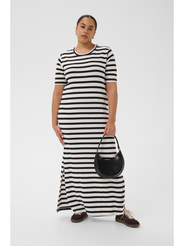 Kleid KChellen Regular fit in Chalk/Black Stripes