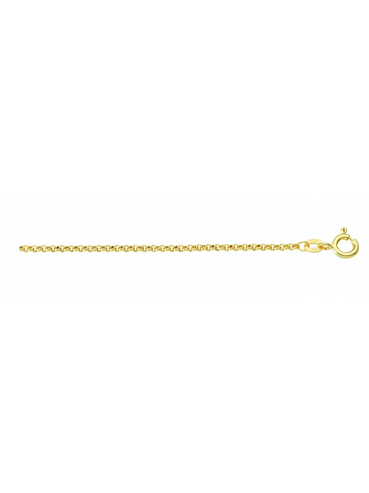 Damen 333 Gold Erbs Halskette Ø 1,5 mm in gold