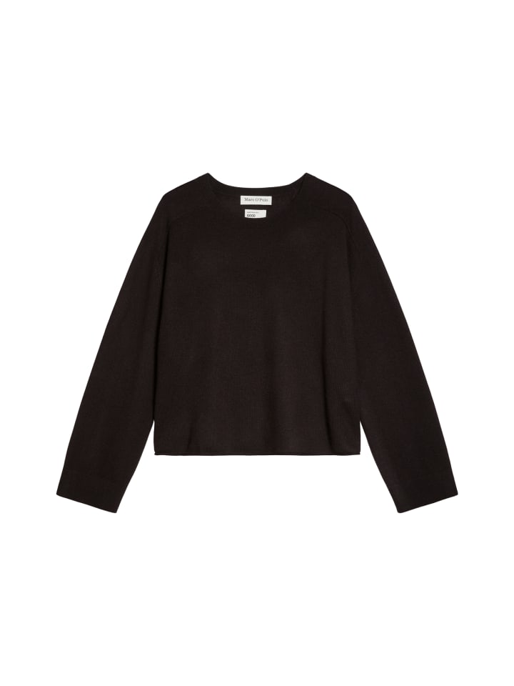 Kaschmirpullover loose in Black Ink