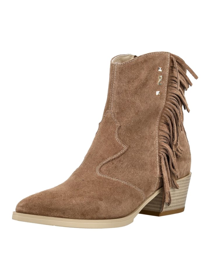Stiefelette Braun