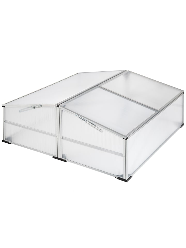 Pflanzbeet, Aufbau im Stecksystem, aus Aluminium, witterungsbeständig