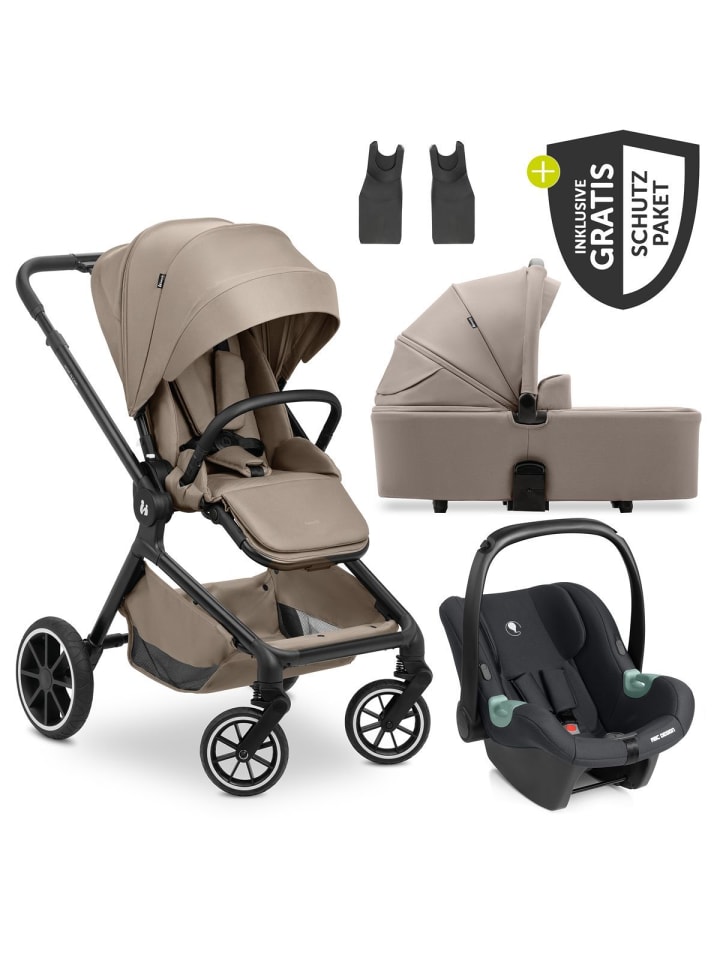 3in1 Kinderwagen-Set Move N Care Trio in beige