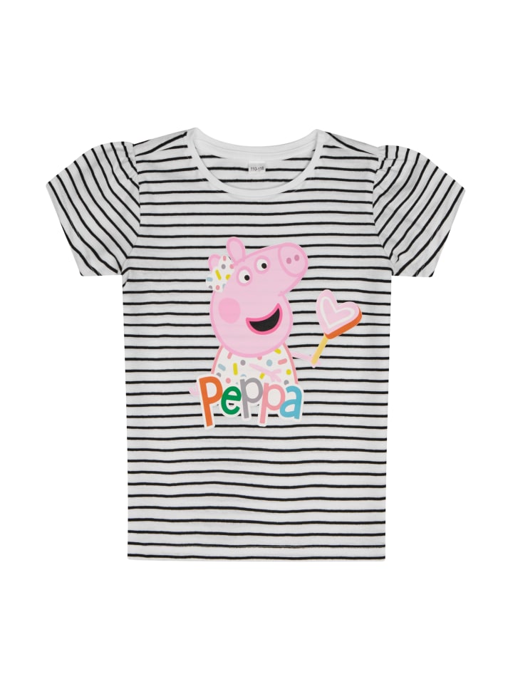 T-Shirt Peppa Wutz Pig in Weiß