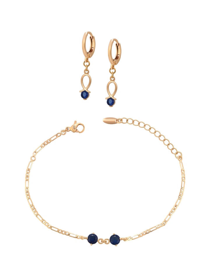 Women Jewelry Set in gold