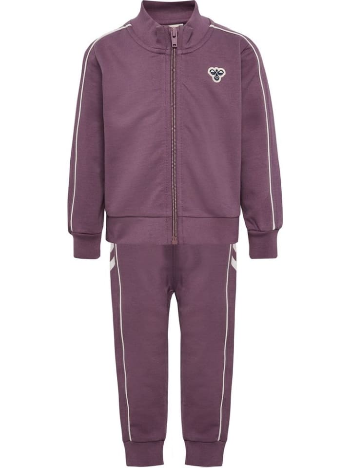 Kinder Trainingsanzug "Hmlmini CO Reg Track Suit" in Rosa