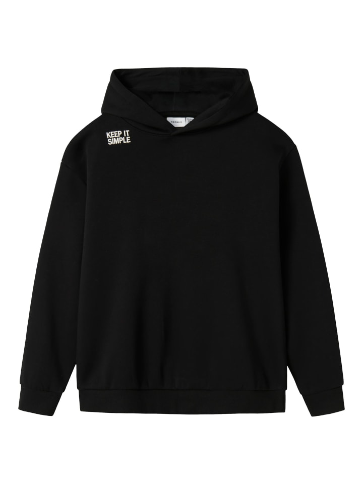 Kapuzensweatshirt NKMBRONX in black