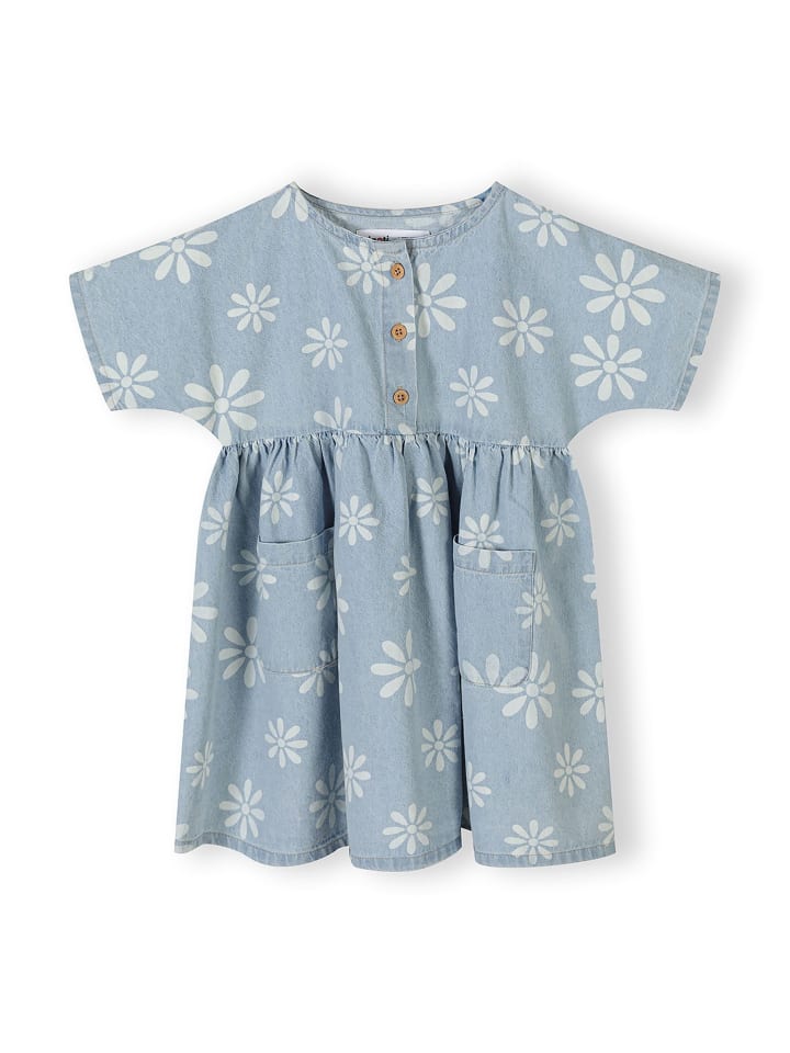 Jerseykleid 30DRESS112 in blue denim