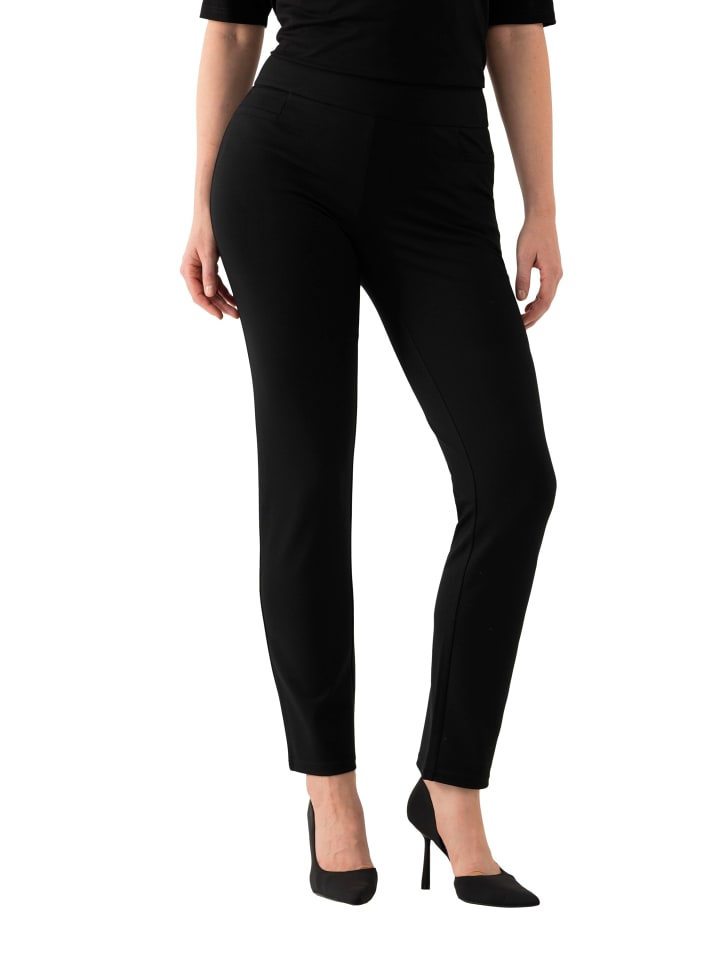 Schlupfhose in schwarz