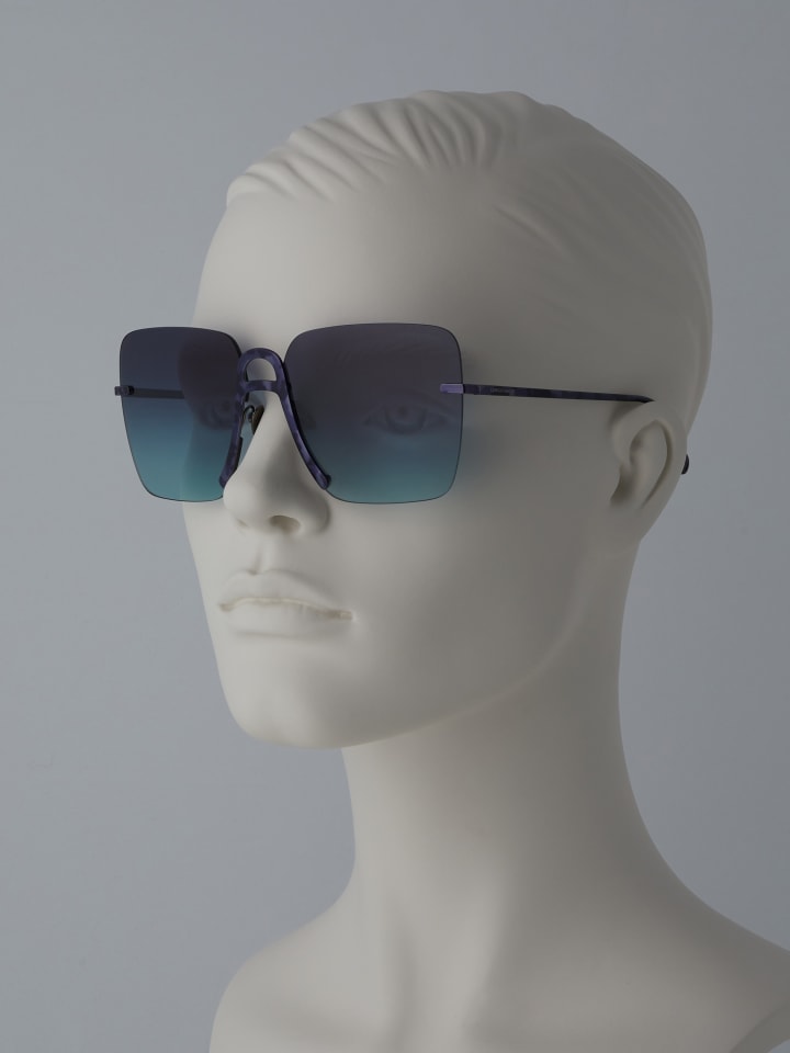 Sonnenbrille für Damen in blau