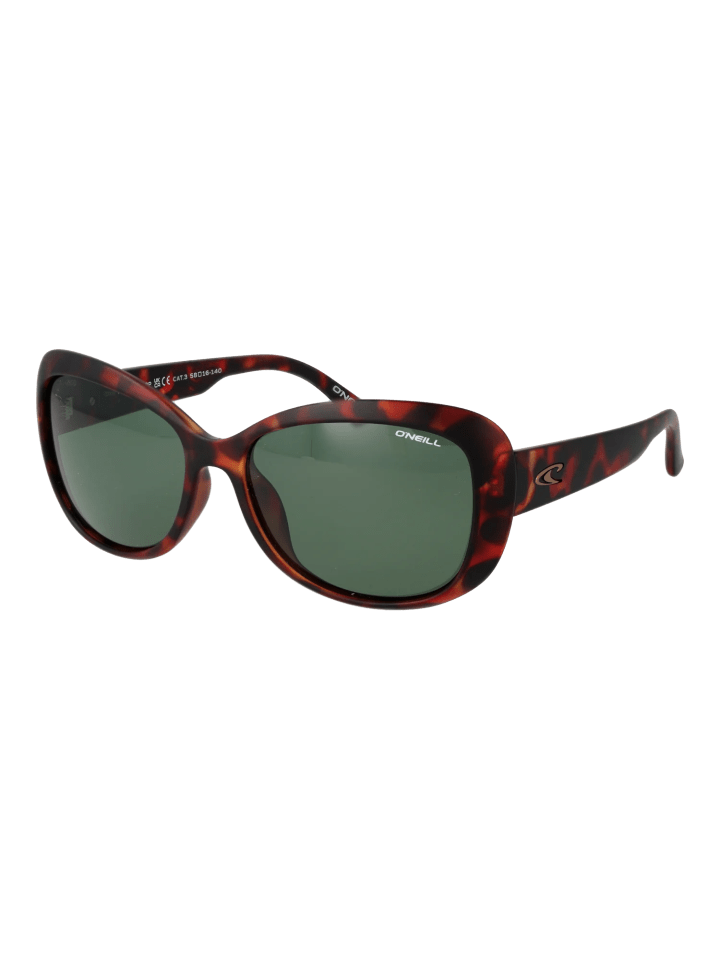 Damen Sonnenbrillen Schmetterling Havanna