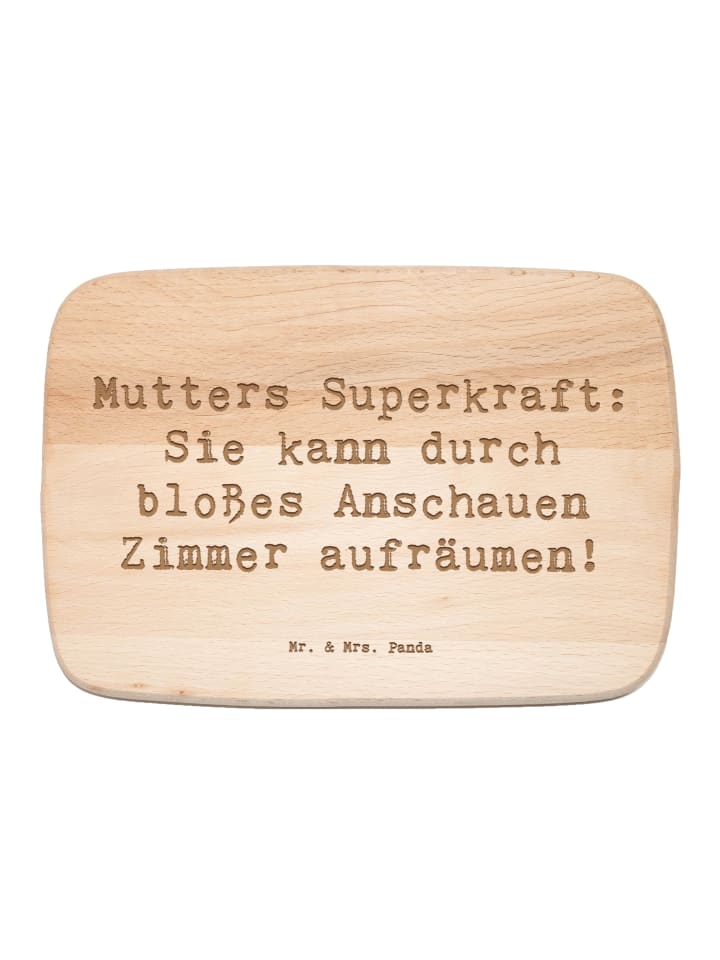 Holzbrett Spruch Mutters Magie mit Spruch in Transparent