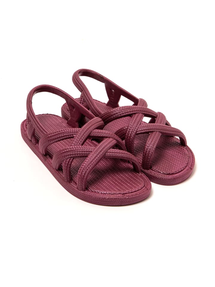 Sandalen "Ankara" in Granatrot