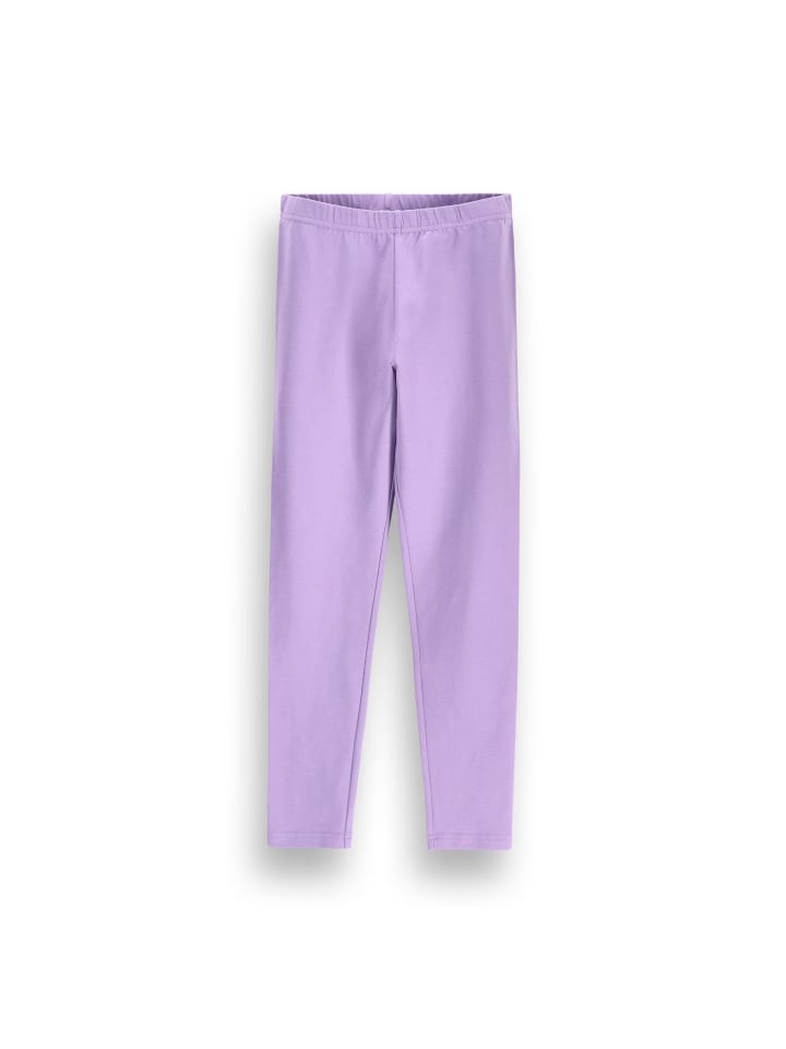 Lange Leggings in violett