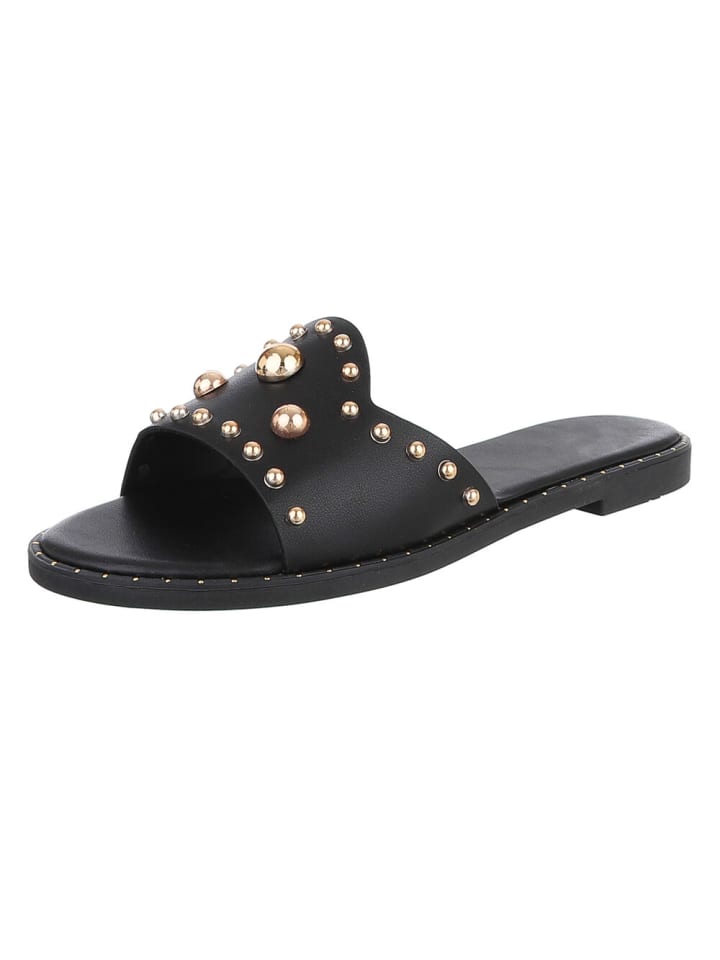 Sandale & Sandalette in Schwarz