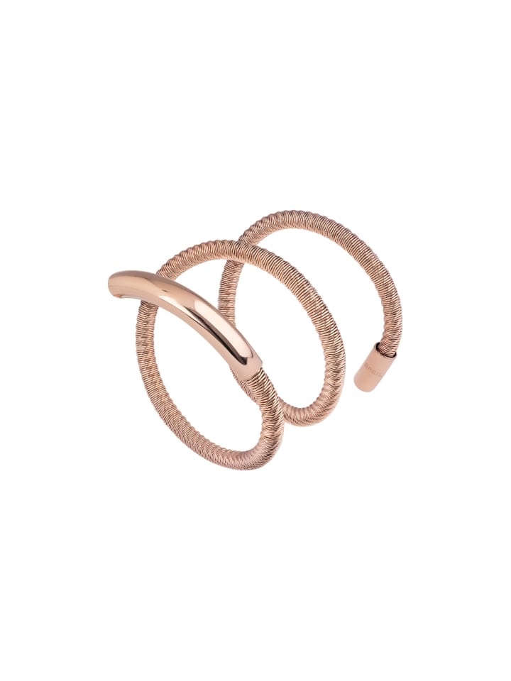 Armband new snake steel rose