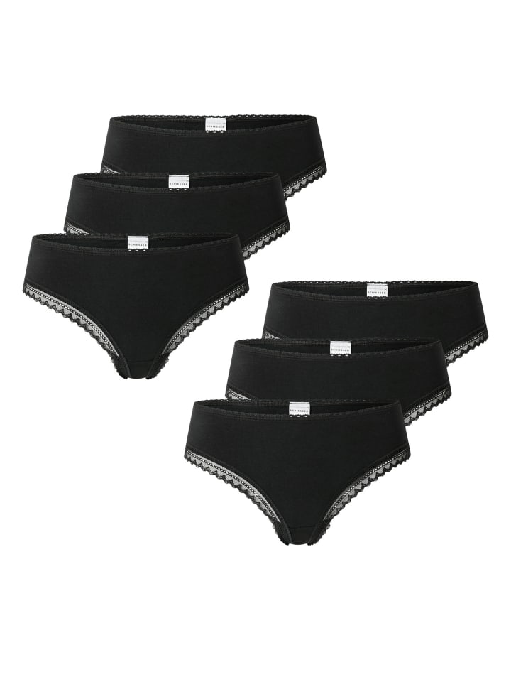 Tanga Modern Multipacks in Schwarz
