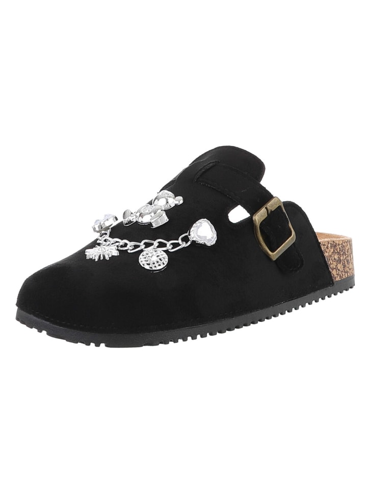 Sandale & Sandalette in Schwarz