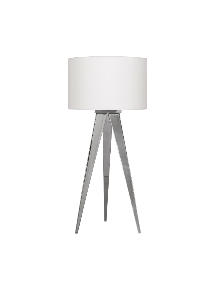Stehleuchte "TRIPOD" in weiß - (L)28 cm x (B)28 cm x (H)61.5 cm